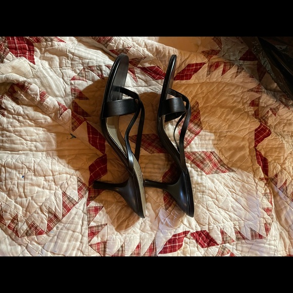 Black Dress Sandals - Picture 3 of 6